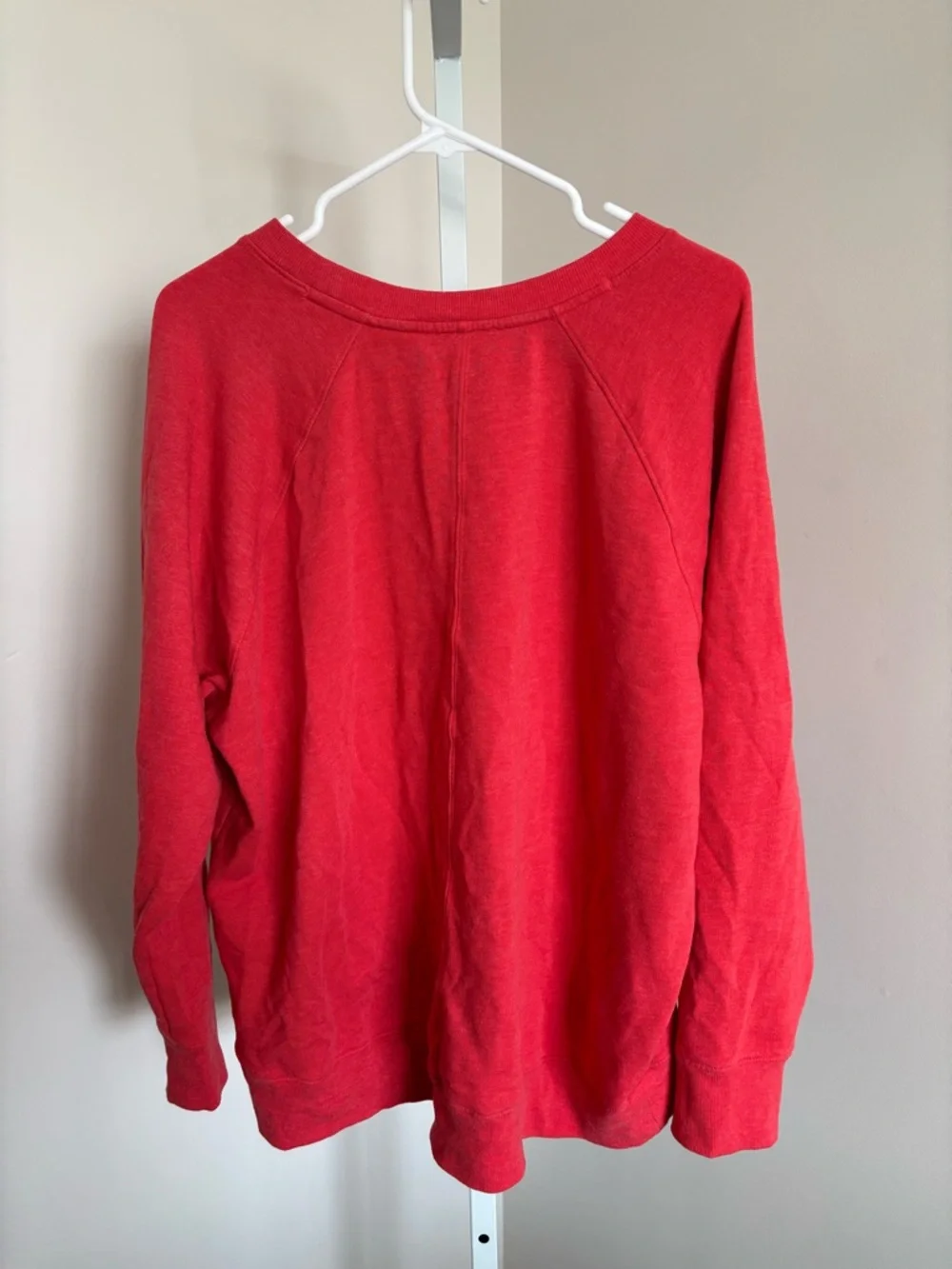 Zella Red Crewneck Sweatshirt - Picture 2 of 3